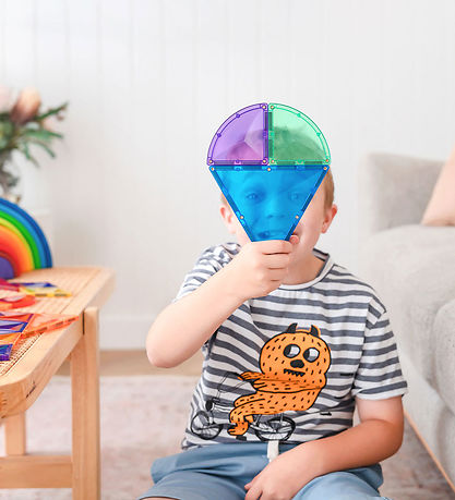 Connetix Magnetsæt - 36 Dele - Rainbow Shape Expansion Pack