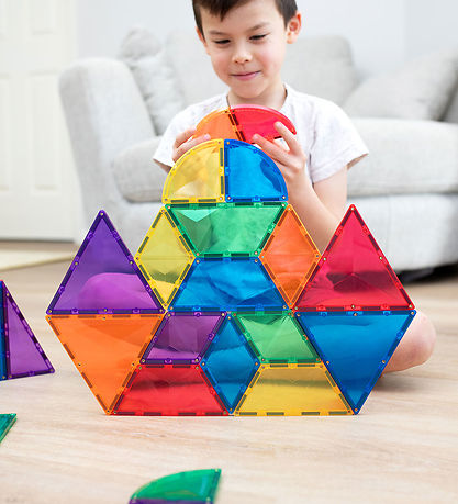 Connetix Magnetsæt - 36 Dele - Rainbow Shape Expansion Pack