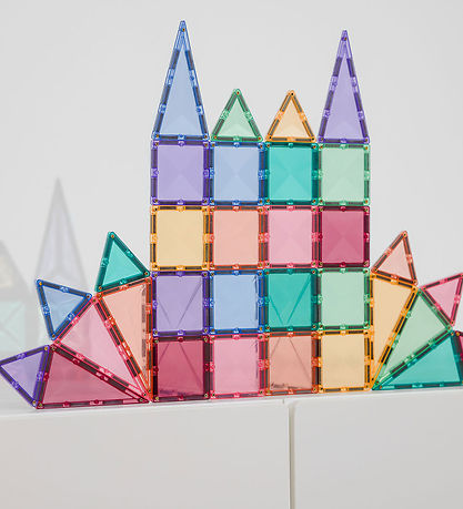 Connetix Magnetsæt - 32 Dele - Pastel Mini Pack