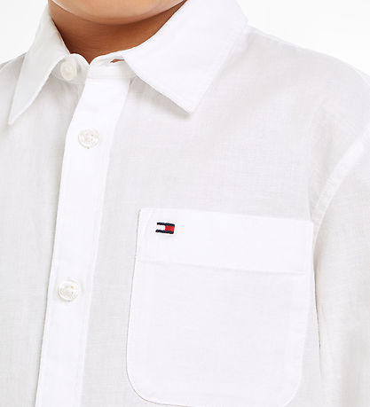 Tommy Hilfiger Skjorte - Hemp - Hvid