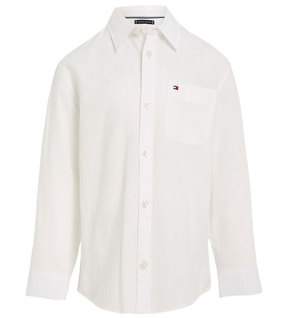 Tommy Hilfiger Skjorte - Hemp - Hvid