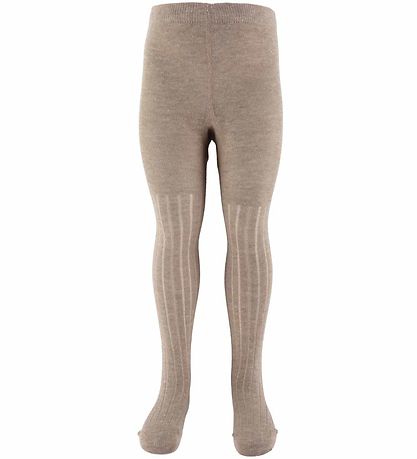 Minymo Strømpebukser - 2-pak - Simply Taupe