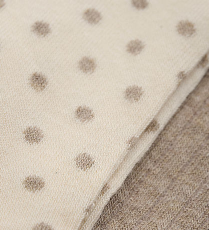 Minymo Strømpebukser - 2-pak - Simply Taupe