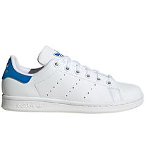 adidas Originals Sko - Stan Smith J - Hvid/Blå