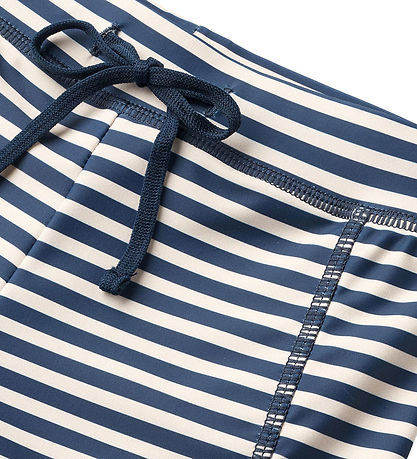 Wheat Badeshorts - UV40+ - Ulrik - Indigo Stripe