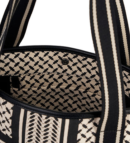 Lala Berlin Shopper - Carmela 2.0 - Heritage Stripe Black