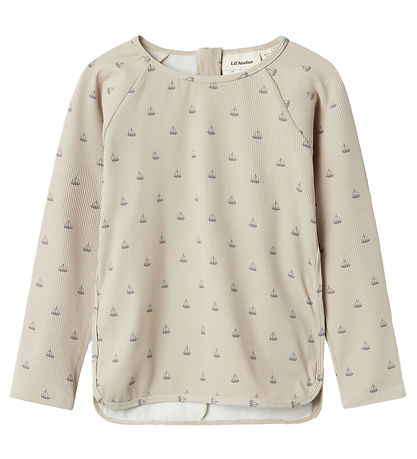 Lil' Atelier Badebluse - NmmFarlo - UV40+ - Pure Cashmere