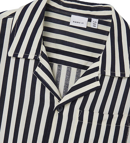 Name It Skjorte - Noos - NkmFerane - Dark Sapphire/Stripes