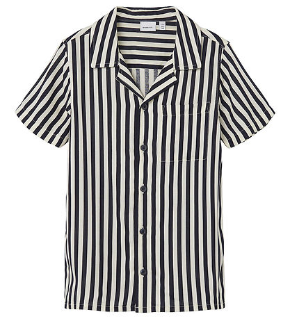 Name It Skjorte - Noos - NkmFerane - Dark Sapphire/Stripes
