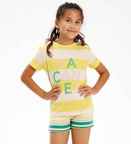 The New Shorts - Rib - TnKate - Lemon Drop