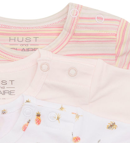 Hust and Claire Body k/æ - 3-pak - HCBarba - Hvid