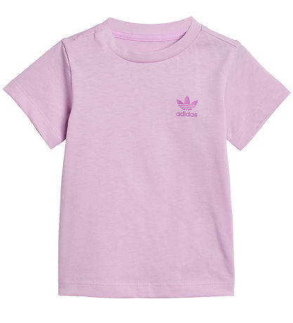 adidas Originals Shortssæt - Short Tee Set - Rosa