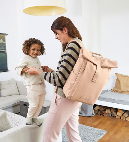 Lässig Pusletaske - GRE Rolltop Up Backpack - Peach Rose
