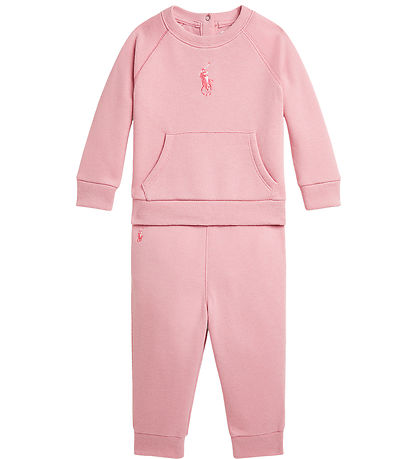 Polo Ralph Lauren Sweatsæt - Hemingway - Tickled Pink