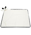 Jellycat Nussetæppe - 56x70 cm - Bashful Black & Cream Puppy