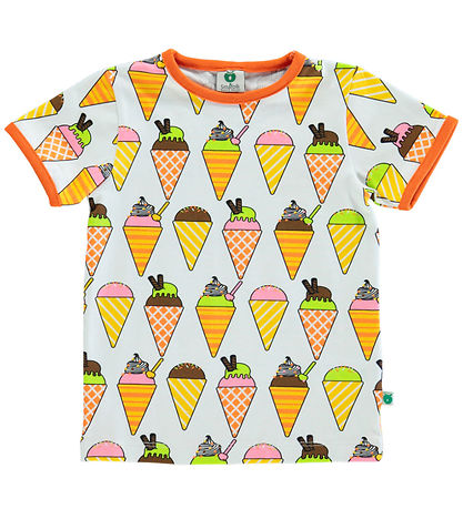 Småfolk T-shirt - Cream m. Is