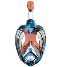 Seac Snorkelmaske - Magica L/XL - Blå/Orange