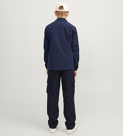 Jack & Jones Jakke - JorCollege - Navy Blazer m. Hvid