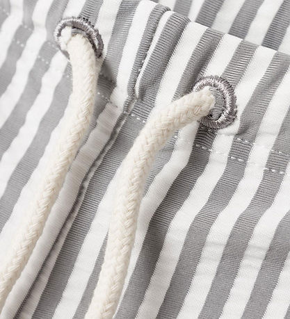 Lil Atelier Badeshorts - NbmFarrow - Silver Filigree