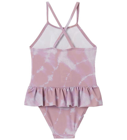 Lil Atelier Badedragt - NmfFabia - Violet Ice