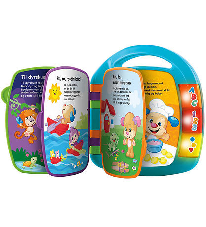 Fisher-Price Bog m. Lyd - Læring & Leg - Børnerim