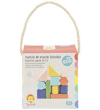 Tiger Tribe Rasleklodser - Rattle & Stack Blocks - Startsæt - 1 