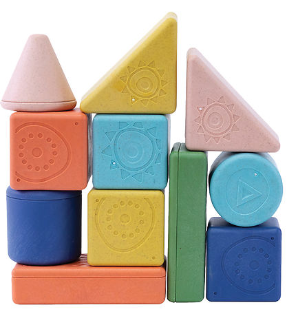 Tiger Tribe Rasleklodser - Rattle & Stack Blocks - Startsæt - 1 
