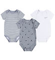 Nike Bodyer k/æ - 3-pak - DK Grey Heather