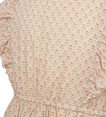 Sofie Schnoor Kjole - Viskose - Antique White