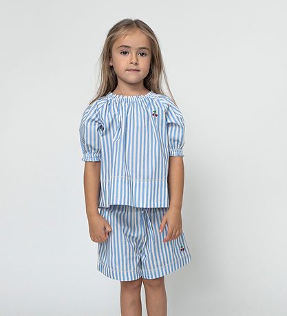 Sofie Schnoor T-shirt - Blå/Hvid