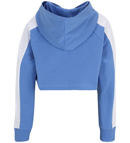 Fila Hættetrøje - Cropped - Lalendorf - Ultramarine/Bright White