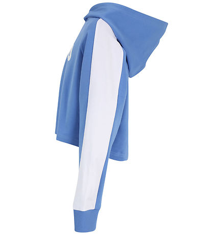 Fila Hættetrøje - Cropped - Lalendorf - Ultramarine/Bright White