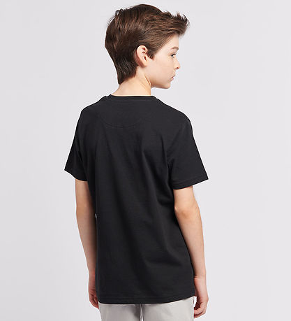 Lee T-Shirt - Wobbly Graphic - Sort