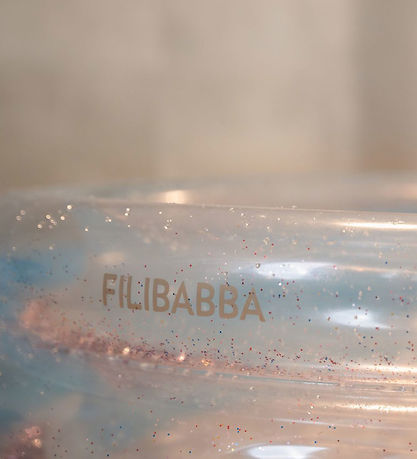 Filibabba Badebassin - Alfie - 80 cm - Regnbuefarvet Konfetti