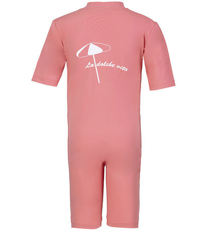 Petit Crabe Badeheldragt - Noe - UV50+ - Lemonade m. Parasol