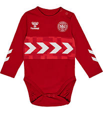 Hummel Body l/æ - DBU Gameday Match - Chili Pepper