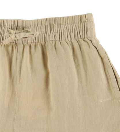 GANT Shorts - Hør - Relaxed - Dry Sand