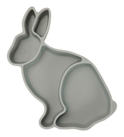 Konges Sløjd Skål - Silikone - Bunny - Whale