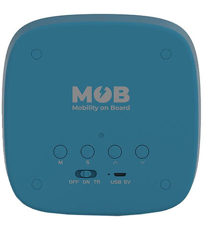 Mobility On Board Vækkeur m. Natlys - Billy - Dark Blue