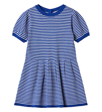 Fliink Kjole - Strik - Anchor - Mazerine Blue m. Striber