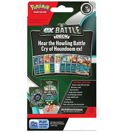 Pokémon Samlekort - Battle Deck - Houndoom ex
