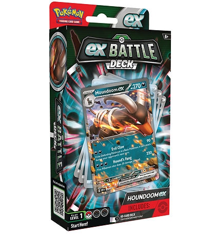 Pokémon Samlekort - Battle Deck - Houndoom ex