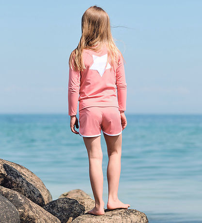 Petit Crabe Badebluse - Etoile - UV50+ - Lemonade m. Stjerne
