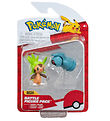 Pokémon Toy Figurine - 2-Pack - Battle Figure - Chespin/Beldum