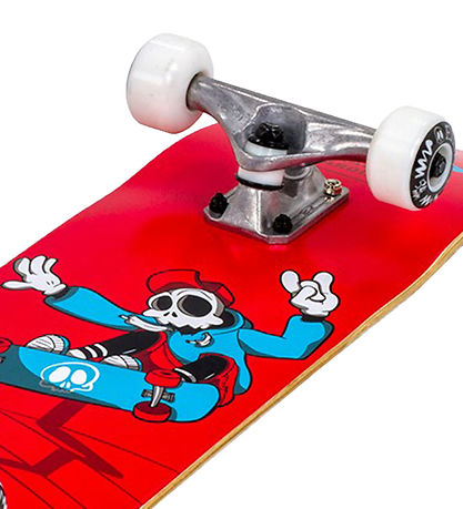 Enuff Skateboard - 7.25'' - Skully Mini Komplet - Rød