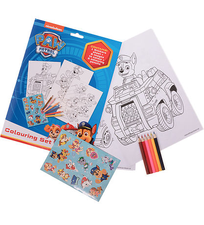 Paw Patrol Farvesæt