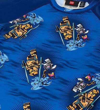 LEGO® Ninjago Badebluse - LWAris - UV40+ - Dark Blue