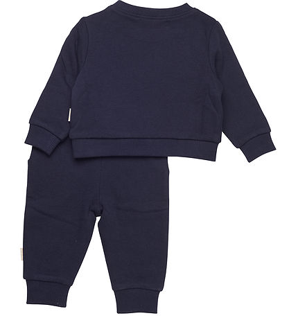 Minymo Sweatsæt - Dark Navy