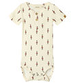 Lil Atelier Body k/æ - Rib - NbmGio - Turtledove m. Tinsoldater