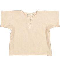 MarMar Skjorte k/æ - Tomba - Dijon Stripe